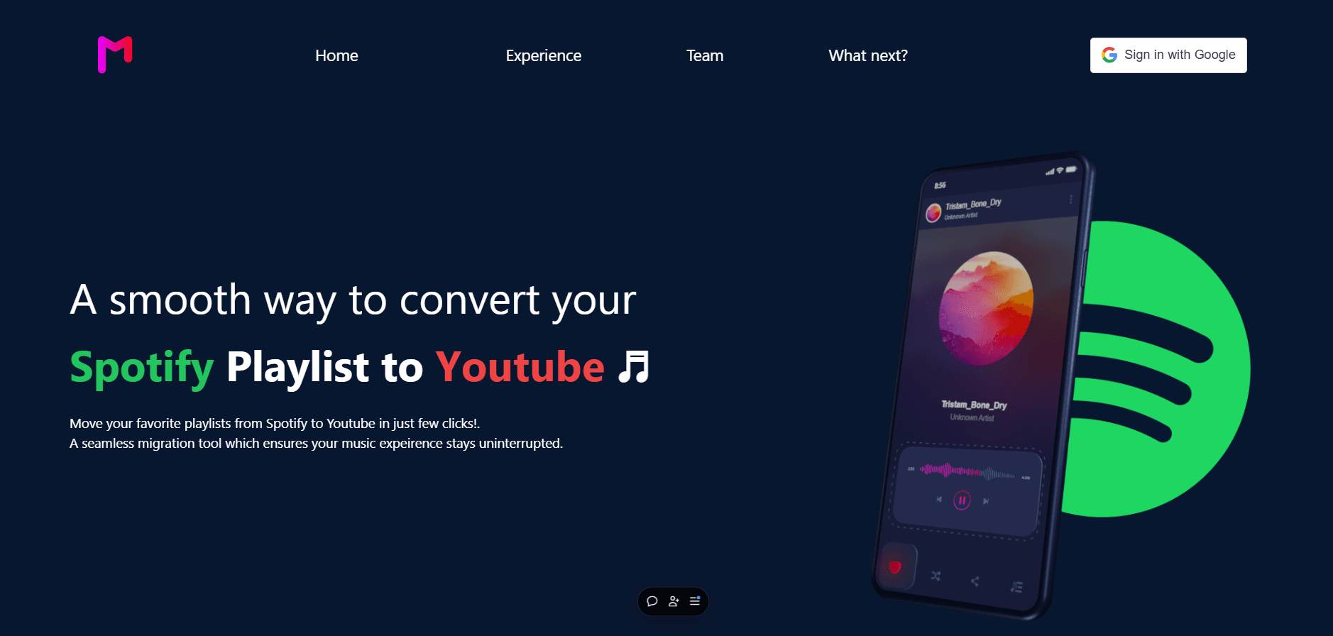 Spotify to Youtube Playlist Converter